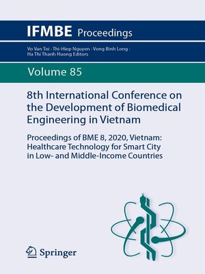 cover image of 8th International Conference on the Development of Biomedical Engineering in Vietnam
